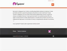 Tablet Screenshot of oggisposi.com